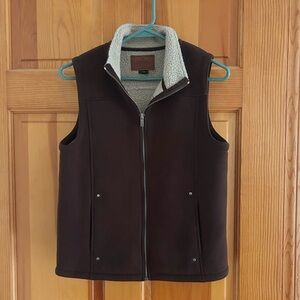 Lauren Ralph Lauren Brown Sherpa Vest